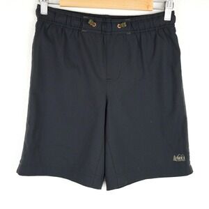 REI Co-op‎ Boys Black Swim/Board Shorts Size M 10-12